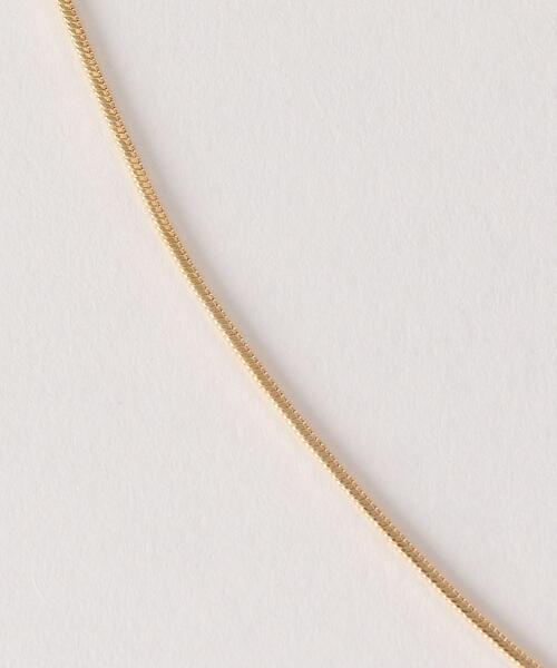 closet story（クローゼットストーリー）の「＜closet story（クローゼットストーリー）＞スネイクチェーン 1PY ネックレス（ネックレス・レディース・シルバー/ゴールド・FREE）」の4枚目の写真
