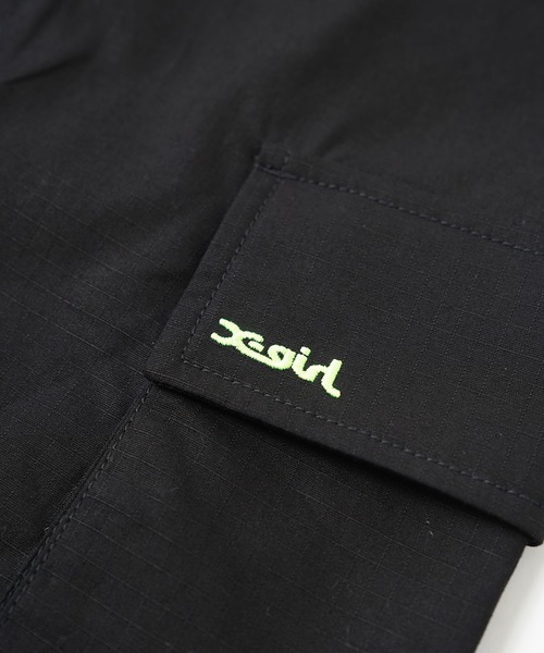 X-girl（エックスガール）の「MILITARY CARGO MINI SKIRT（スカート・レディース・ブラック/カモフラージュ・S/XS/M）」の12枚目の写真