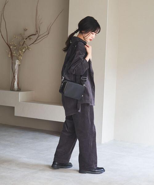 coen（コーエン）の「【セットアップ対応可能】ハイウエストコーデュロイパンツ#（その他パンツ・レディース・オフホワイト/ライム/ダークグレー・SMALL/MEDIUM/LARGE）」の13枚目の写真