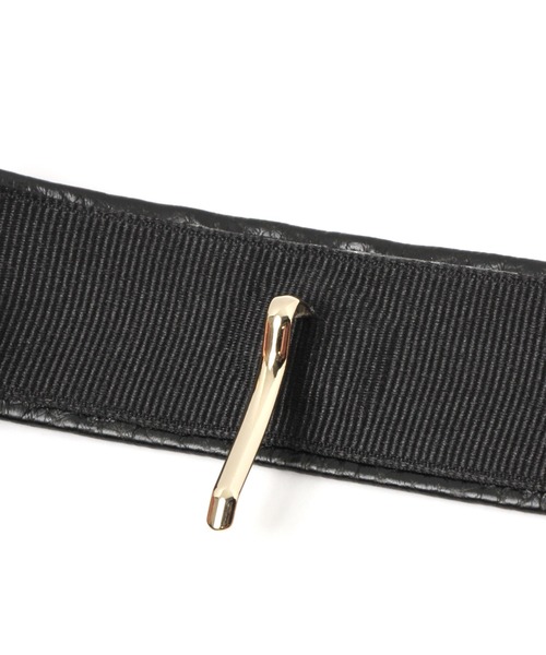 LEPSIM（レプシィム）の「クルクルワンタッチヘアカフ　214527（バレッタ/ヘアクリップ・レディース・ブラック/ベージュ/アイボリー・ONE SIZE）」の8枚目の写真