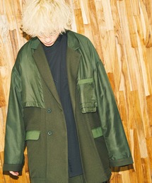 MAISON SPECIAL | 《ユニセックスアイテム》インサイドアウトプライムオーバーセミダブルテーラードジャケット 【MAISON SPECIAL/メゾンスペシャル】■セットアップ対応■(テーラードジャケット)