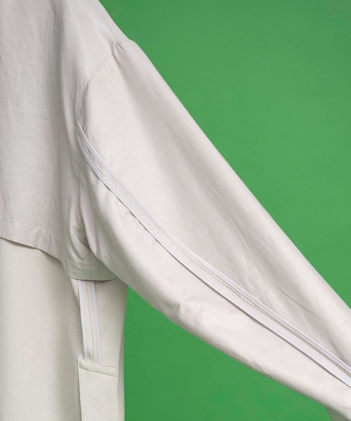 MAISON SPECIAL（メゾンスペシャル）の「《ユニセックスアイテム》インサイドアウトプライムオーバーセミダブルテーラードジャケット 【MAISON SPECIAL/メゾンスペシャル】■セットアップ対応■（テーラードジャケット・メンズ・ブラック/ブラウン/グレー・1/2）」の11枚目の写真