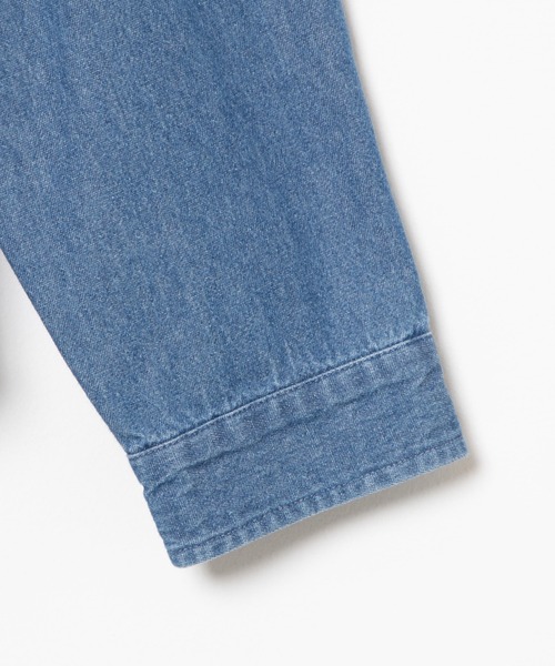 WEGO(ウィゴー)の「WEGO/ビッグボタンダウンシャツ(シャツ/ブラウス・メンズ・ホワイト/ベージュ/インディゴブルー/ライトインディゴブルー/ブルー系その他/ブルー系その他4/グリーン系その他4/その他4/その他1/その他2/その他3・MEDIUM/LARGE)」の18枚目の写真