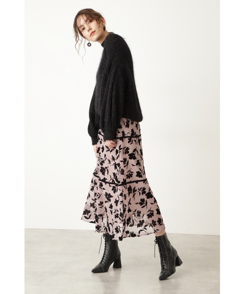 JILL STUART（ジルスチュアート）の「◆トゥインクルニット（ニット/セーター・レディース・ブラック/パープル/ピンク/ボルドー・FREE）」の20枚目の写真