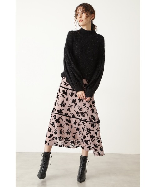 JILL STUART（ジルスチュアート）の「◆トゥインクルニット（ニット/セーター・レディース・ブラック/パープル/ピンク/ボルドー・FREE）」の9枚目の写真