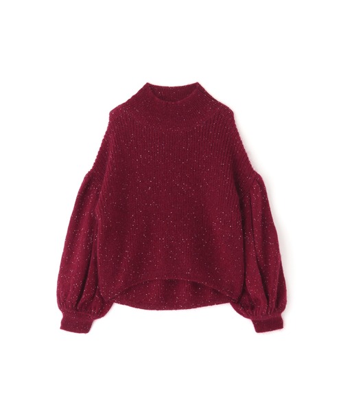 JILL STUART（ジルスチュアート）の「◆トゥインクルニット（ニット/セーター・レディース・ブラック/パープル/ピンク/ボルドー・FREE）」の18枚目の写真