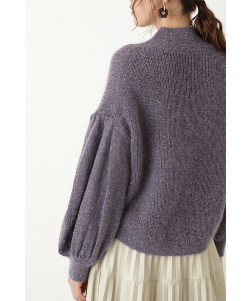 JILL STUART（ジルスチュアート）の「◆トゥインクルニット（ニット/セーター・レディース・ブラック/パープル/ピンク/ボルドー・FREE）」の7枚目の写真