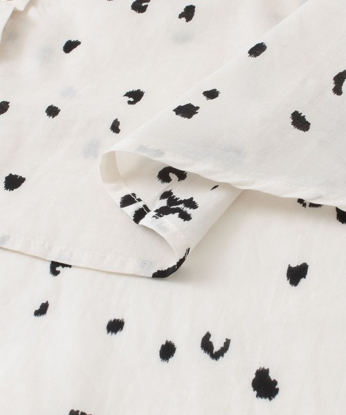 URBAN RESEARCH DOORS(アーバンリサーチドアーズ)の「mizuiro ind Print Shirts(シャツ/ブラウス・レディース・ホワイト系その他・FREE)」の7枚目の写真