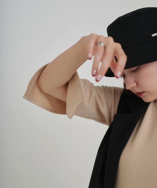 TINA:JOJUN(ティーナジョジュン)の「ハイウエスト マーメイドワンピース TINA:JOJUN(ワンピース・レディース・ダークグレー/ライトベージュ・M)」の11枚目の写真