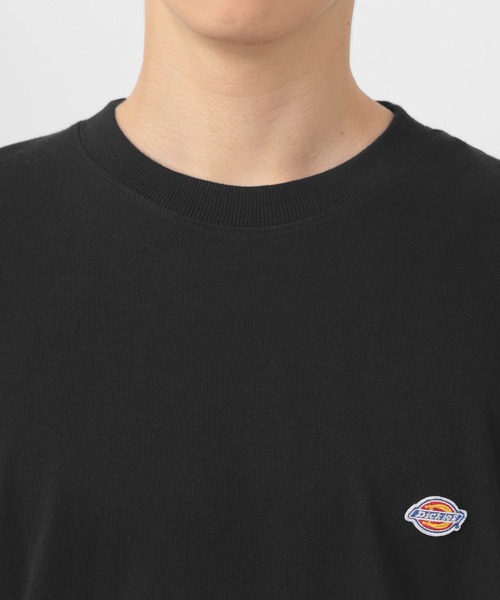Dickies（ディッキーズ）の「【Dickies/ディッキーズ】 ワンポイント ミニロゴワッペン ロンT（Tシャツ/カットソー・メンズ・ホワイト/ブラック/サックスブルー/グリーン/ブルーグリーン/ベージュ・M/L/XL）」の14枚目の写真