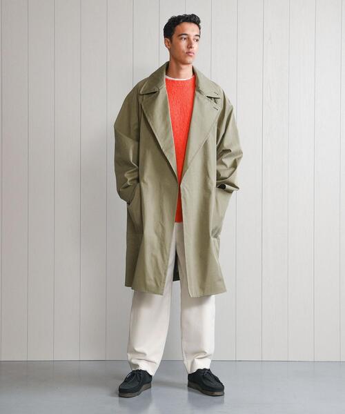 H beauty&youthベージュトレンチコート H BEAUTY&YOUTH UNITED ARROWS（エイチビューティーアンドユース