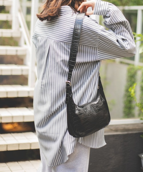 WEGO(ウィゴー)の「WEGO/ビックシルエットシャツ(シャツ/ブラウス・レディース・ホワイト/ブラック/その他1/その他2/その他4/その他3・FREE)」の22枚目の写真