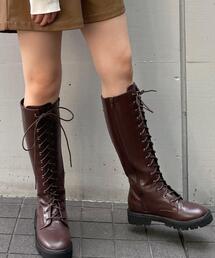 INGNI | レースアップロングブーツ(ブーツ)