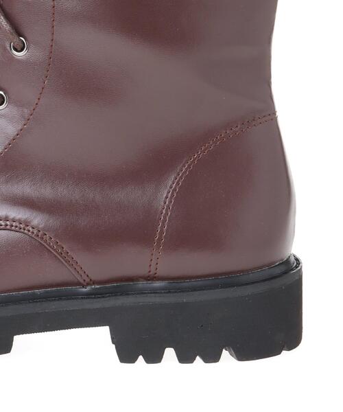 INGNI(イング)の「レースアップロング/トラックソールブーツ(ブーツ・レディース・ブラウン/ブラック・M/L)」の7枚目の写真