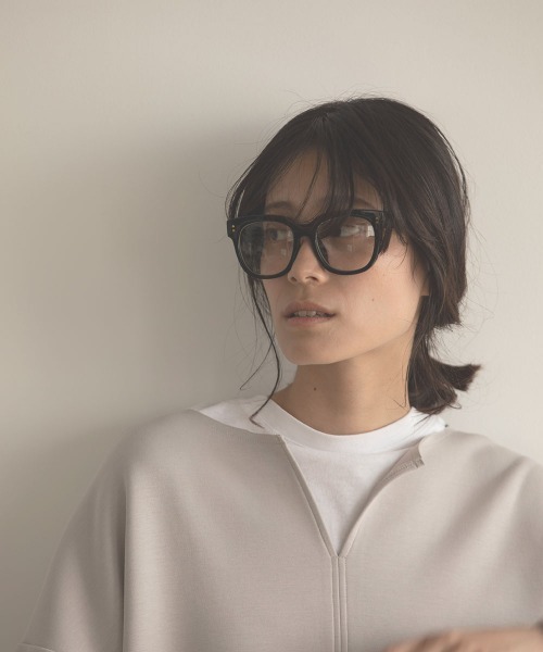 marjour（マージュール）の「WIDE FRAME GLASSES（メガネ・レディース・ブラック・FREE）」の22枚目の写真