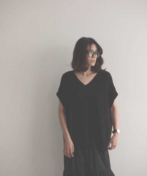marjour（マージュール）の「WIDE FRAME GLASSES（メガネ・レディース・ブラック・FREE）」の20枚目の写真