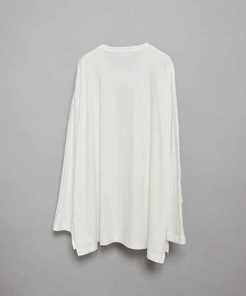 JUNRED（ジュンレッド）の「【tai×JUNRed】カルテプリントワイドスリットカットソー（Tシャツ/カットソー・メンズ・ブラック/ホワイト・L/FREE/M/S）」の6枚目の写真