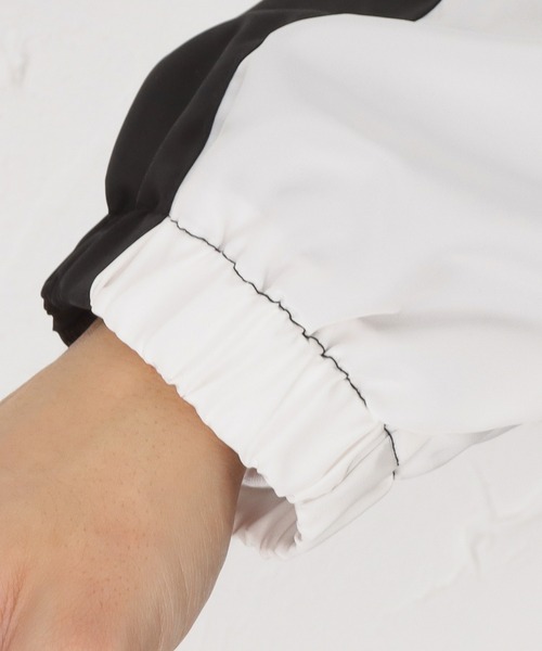 KANGOL（カンゴール）の「KANGOL カンゴール 配色切替 トラックジャケット ビックシルエット（ナイロンジャケット・メンズ・グリーン/ベージュ・M/L/XL）」の13枚目の写真