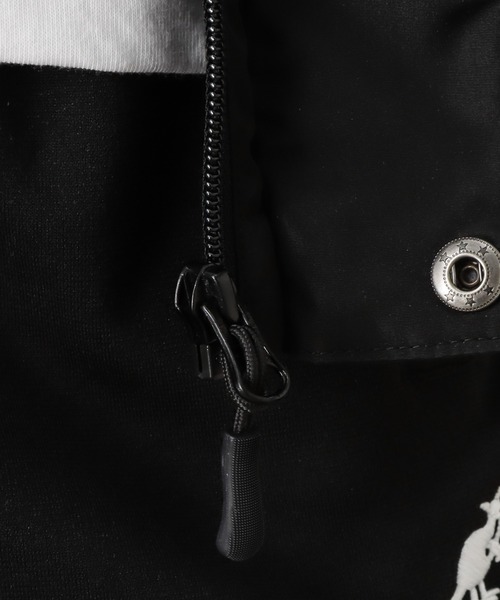 KANGOL（カンゴール）の「KANGOL カンゴール 配色切替 トラックジャケット ビックシルエット（ナイロンジャケット・メンズ・グリーン/ベージュ・M/L/XL）」の7枚目の写真