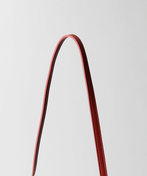 BEAUTY&YOUTH UNITED ARROWS（ビューティーアンドユースユナイテッドアローズ）の「BY ソフトスクエア カラー ボストンバッグ -2WAY-（ボストンバッグ・レディース・レッド・FREE）」の7枚目の写真