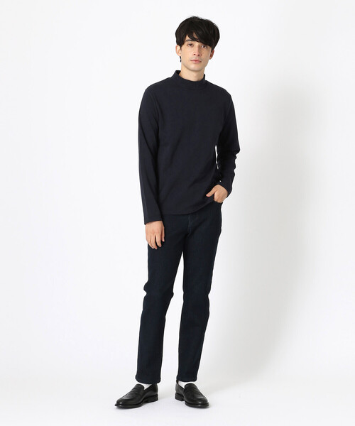 COMME CA ISM（コムサイズム）の「抗菌・防臭ハイネックＴシャツ（Tシャツ/カットソー・メンズ・ホワイト/グレー/ネイビー/ブラック・MEDIUM/LARGE）」の19枚目の写真