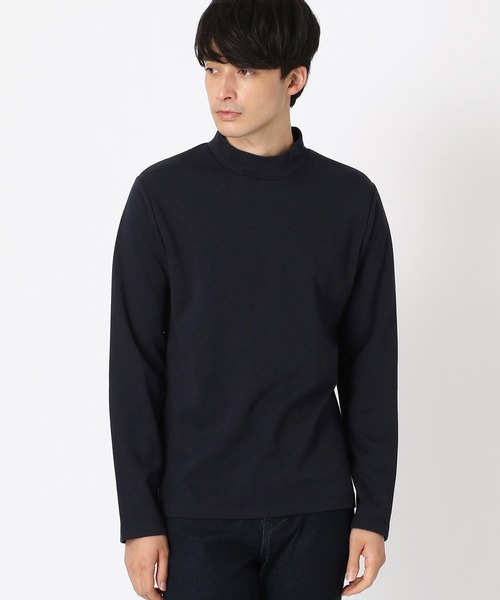 COMME CA ISM（コムサイズム）の「抗菌・防臭ハイネックＴシャツ（Tシャツ/カットソー・メンズ・ホワイト/グレー/ネイビー/ブラック・MEDIUM/LARGE）」の4枚目の写真