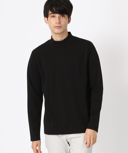 COMME CA ISM（コムサイズム）の「抗菌・防臭ハイネックＴシャツ（Tシャツ/カットソー・メンズ・ホワイト/グレー/ネイビー/ブラック・MEDIUM/LARGE）」の2枚目の写真