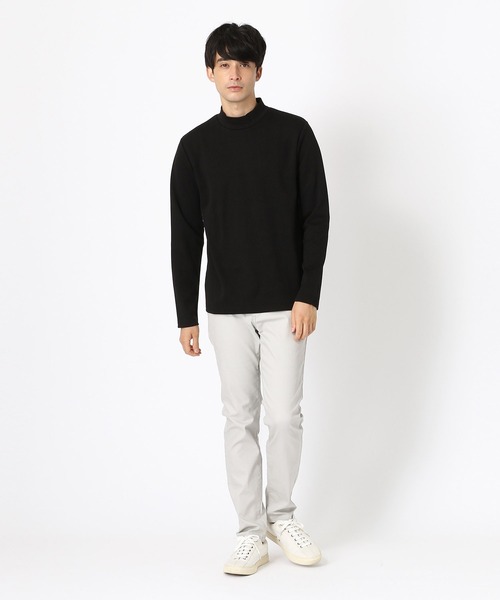 COMME CA ISM（コムサイズム）の「抗菌・防臭ハイネックＴシャツ（Tシャツ/カットソー・メンズ・ホワイト/グレー/ネイビー/ブラック・MEDIUM/LARGE）」の7枚目の写真