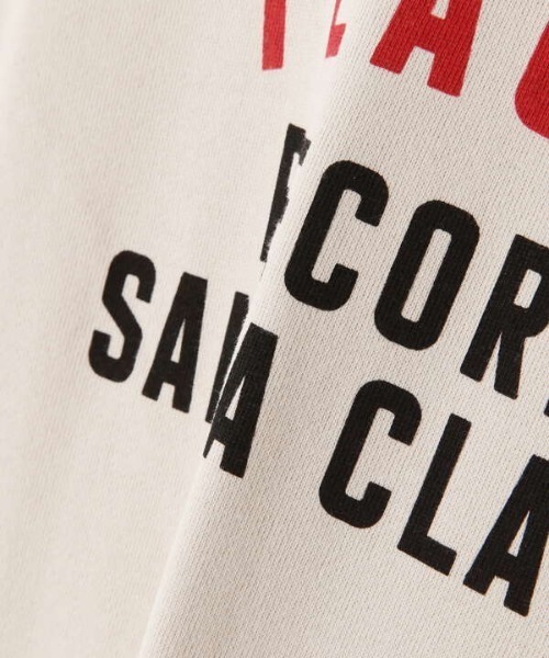 N.（N. Natural Beauty Basic）（エヌエヌナチュラルビューティーベーシック）の「◆ロゴ裏毛スウェット（スウェット・レディース・チャコールグレー/ナチュラル・MEDIUM）」の10枚目の写真