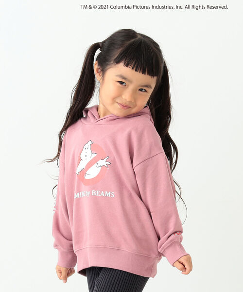 B:MING by BEAMS(ビーミングバイビームス)の「B:MING by BEAMS / GHOSTBUSTERS スウェット パーカ(90~140cm)(パーカー・キッズ・ベージュ/レッド系その他2・100/110/120/130/140/90)」の4枚目の写真
