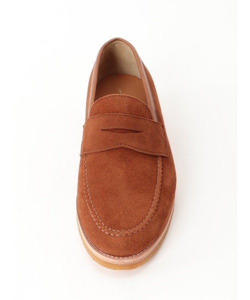 around the shoes（アラウンドザシューズ）の「アラウンドザシューズ/around the shoes クレープソールローファー（ローファー・メンズ・ブラウン/ブラック・43/42/44/41）」の11枚目の写真