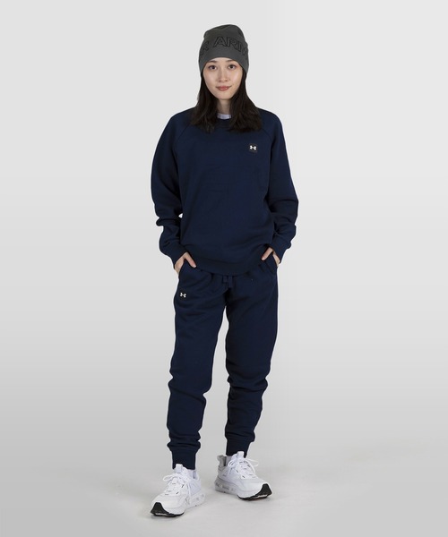 UNDER ARMOUR（アンダーアーマー）の「UAライバルフリース クルー（トレーニング/メンズ/レディース）（スウェット・メンズ・ネイビー/ライトグレー/ブラック・M/3XL/L/S/XXL/XL）」の8枚目の写真