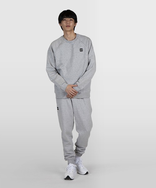 UNDER ARMOUR（アンダーアーマー）の「UAライバルフリース クルー（トレーニング/メンズ/レディース）（スウェット・メンズ・ネイビー/ライトグレー/ブラック・M/3XL/L/S/XXL/XL）」の22枚目の写真