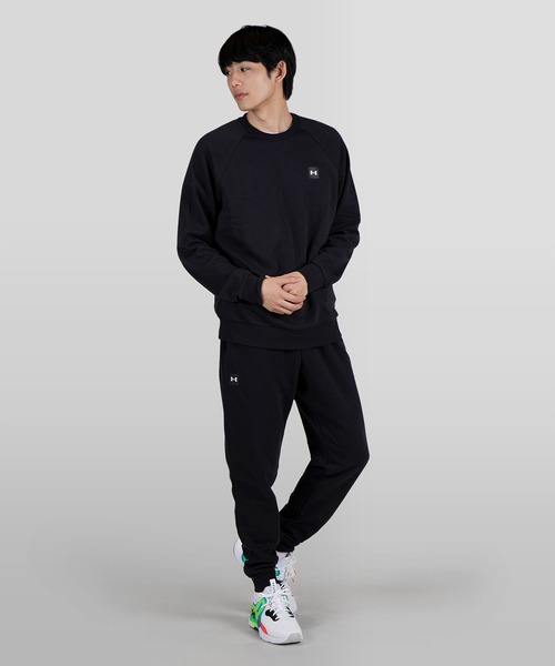 UNDER ARMOUR（アンダーアーマー）の「UAライバルフリース クルー（トレーニング/メンズ/レディース）（スウェット・メンズ・ネイビー/ライトグレー/ブラック・M/3XL/L/S/XXL/XL）」の15枚目の写真