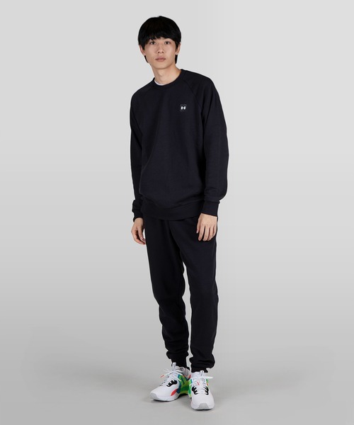 UNDER ARMOUR（アンダーアーマー）の「UAライバルフリース クルー（トレーニング/メンズ/レディース）（スウェット・メンズ・ネイビー/ライトグレー/ブラック・M/3XL/L/S/XXL/XL）」の16枚目の写真