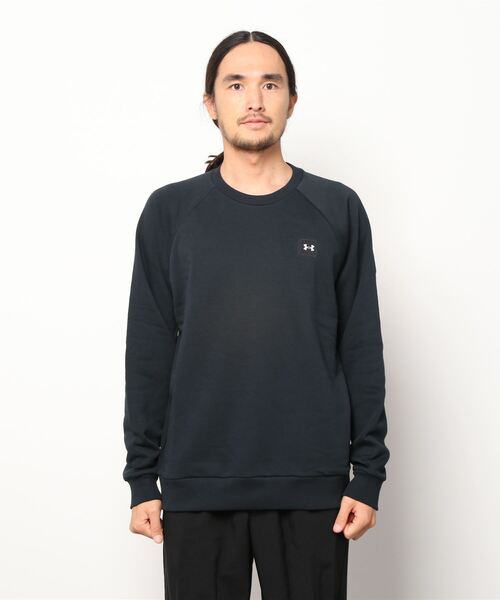 UNDER ARMOUR（アンダーアーマー）の「UAライバルフリース クルー（トレーニング/メンズ/レディース）（スウェット・メンズ・ネイビー/ライトグレー/ブラック・M/3XL/L/S/XXL/XL）」の10枚目の写真