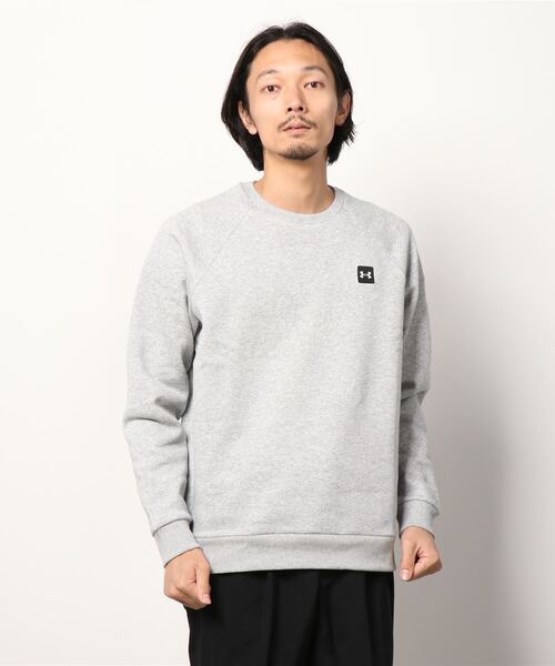 UNDER ARMOUR（アンダーアーマー）の「UAライバルフリース クルー（トレーニング/メンズ/レディース）（スウェット・メンズ・ネイビー/ライトグレー/ブラック・M/3XL/L/S/XXL/XL）」の11枚目の写真