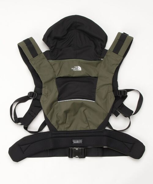 こども ビームス(コドモビームス)の「THE NORTH FACE / ベビー コンパクト キャリアー (抱っこ紐)(抱っこ紐/ベルトカバー/スリング・キッズ・ブラック/オリーブ・ONE SIZE)」の6枚目の写真
