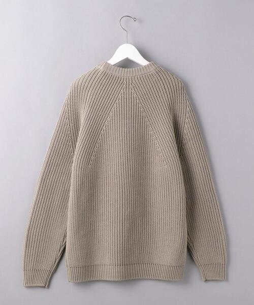 BATONER（バトナー）の「＜BATONER（バトナー）＞ シグネチャー クルーネック ニット（ニット/セーター・メンズ・ナチュラル/ケリー/ネイビー/ダークグレー・1/2/3）」の21枚目の写真