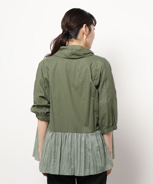 La SRIC（ラスリック）の「SRIC/81011 ｽｿﾌﾟﾘｰﾂzipPK（パーカー・レディース・カーキ/キャメル・38）」の4枚目の写真