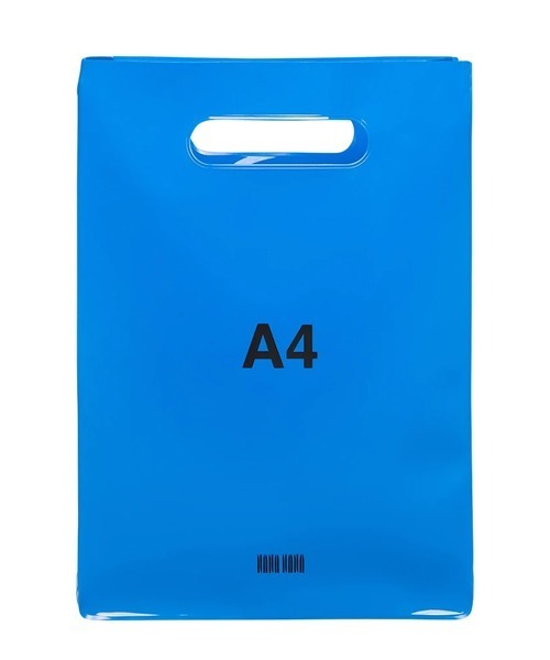 NaNa-NaNa(ナナナナ)の「nana-nana/ナナナナ A4 OPAQUE PVC ハンドバッグ(ショルダーバッグ・メンズ・ブラック/ブルー/ブラウン・ONE SIZE)」の5枚目の写真