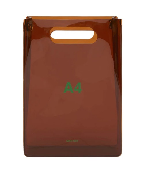 NaNa-NaNa(ナナナナ)の「nana-nana/ナナナナ A4 OPAQUE PVC ハンドバッグ(ショルダーバッグ・メンズ・ブラック/ブルー/ブラウン・ONE SIZE)」の13枚目の写真