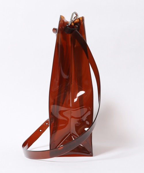 NaNa-NaNa(ナナナナ)の「nana-nana/ナナナナ A4 OPAQUE PVC ハンドバッグ(ショルダーバッグ・メンズ・ブラック/ブルー/ブラウン・ONE SIZE)」の18枚目の写真