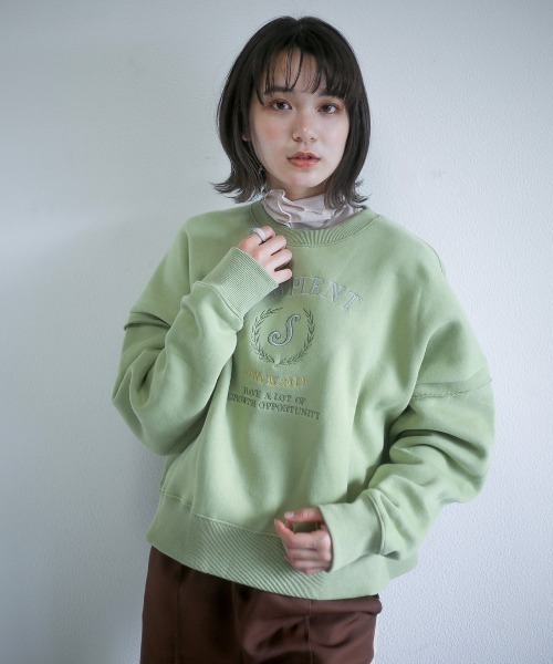 spoon store（スプーンストア）の「シアーハイネックインナー（Tシャツ/カットソー・レディース・ブラック/アイボリー・フリー）」の15枚目の写真