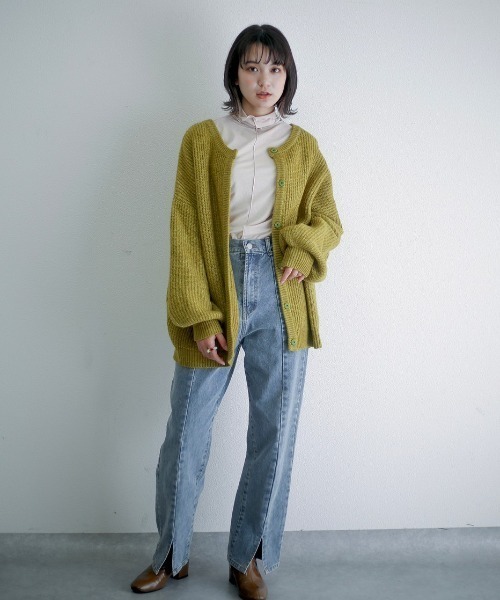 spoon store（スプーンストア）の「シアーハイネックインナー（Tシャツ/カットソー・レディース・ブラック/アイボリー・フリー）」の18枚目の写真