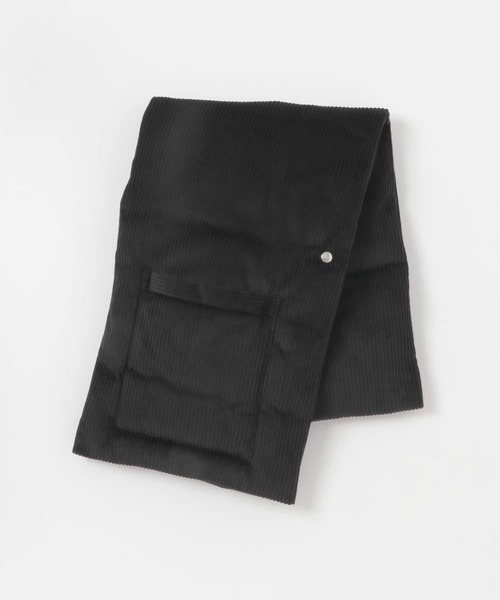 KBF（ケイビーエフ）の「リバーシブルベストストール（マフラー・レディース・ブラック/カーキ・ONE）」の14枚目の写真