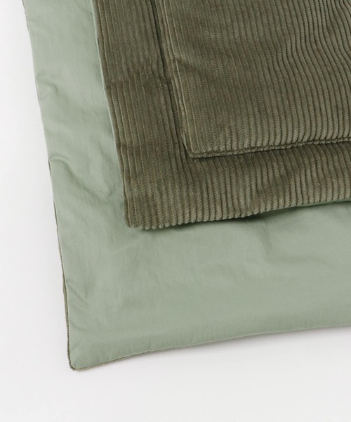 KBF（ケイビーエフ）の「リバーシブルベストストール（マフラー・レディース・ブラック/カーキ・ONE）」の18枚目の写真