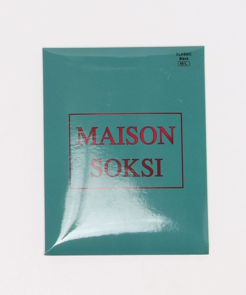 MAISON SOKSI（メゾンソクシ）の「【MAISON SOKSI/メゾンソクシ】CLASSIC タイツ（タイツ/ストッキング・レディース・ブラック/ピンク/グリーン・S/M）」の9枚目の写真