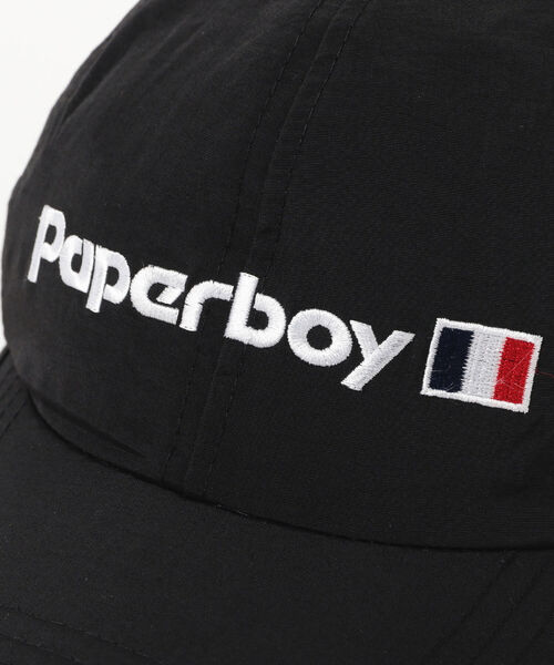 BEAMS（ビームス）の「paperboy × BEAMS / 別注 キャップ（キャップ・メンズ・ブラック・ONE SIZE）」の4枚目の写真
