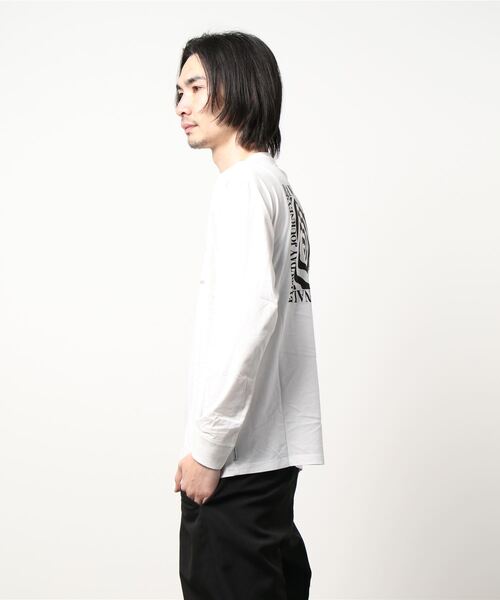 BANKS（バンクス）の「DESIGN TEE/BANKS(バンクス)長袖バックプリントロンT（Tシャツ/カットソー・メンズ・オフホワイト・MEDIUM/LARGE/X-LARGE）」の2枚目の写真
